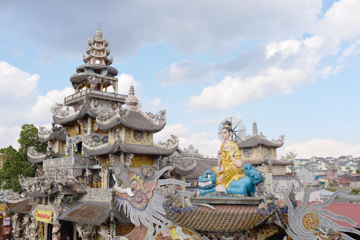【ダラットの至宝】モザイクタイルの美しい霊福寺に迫る| Linh Phuoc Pagoda | Chùa Linh Phước